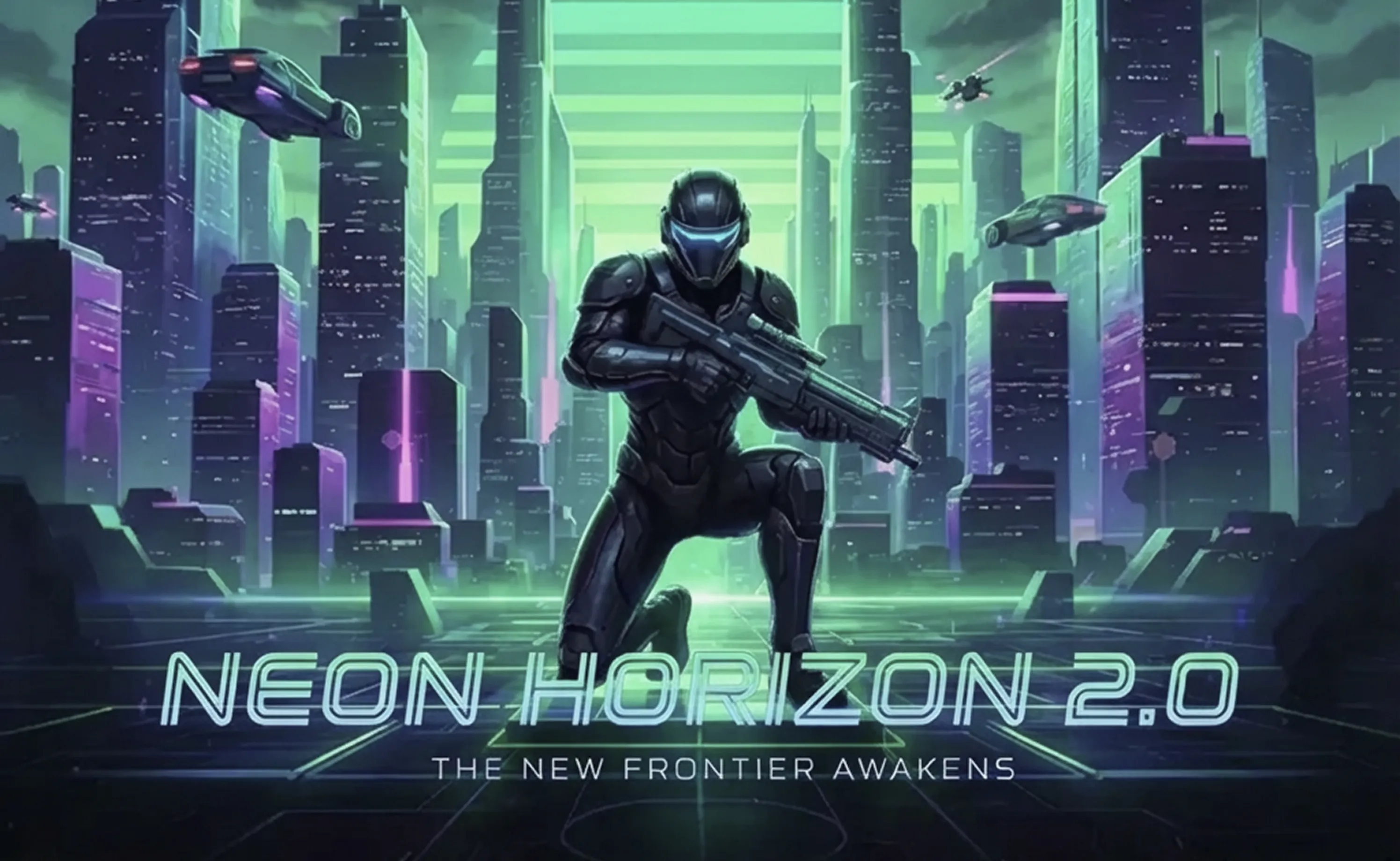Neon Horizon 2.0 - Idle